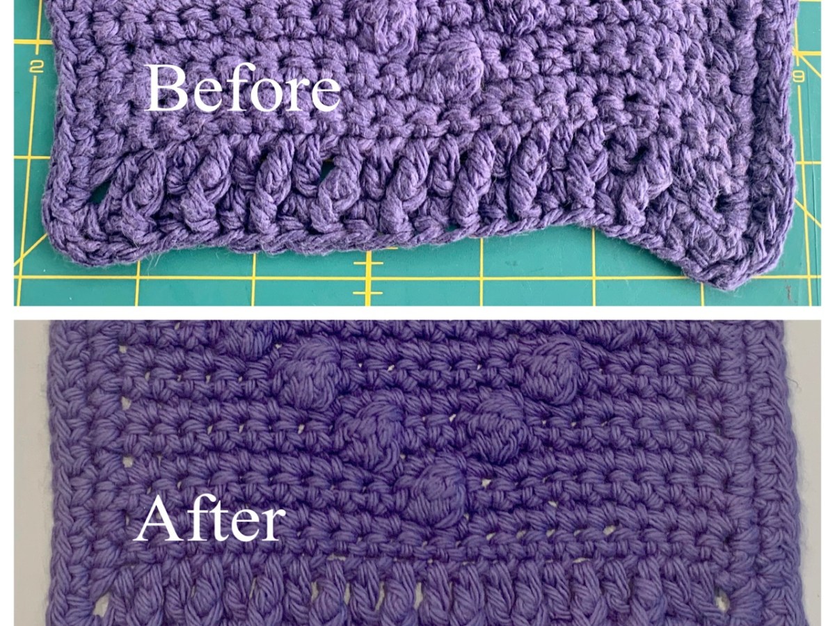 How to Wet Block your Crochet and Knit&nbsp;Creations