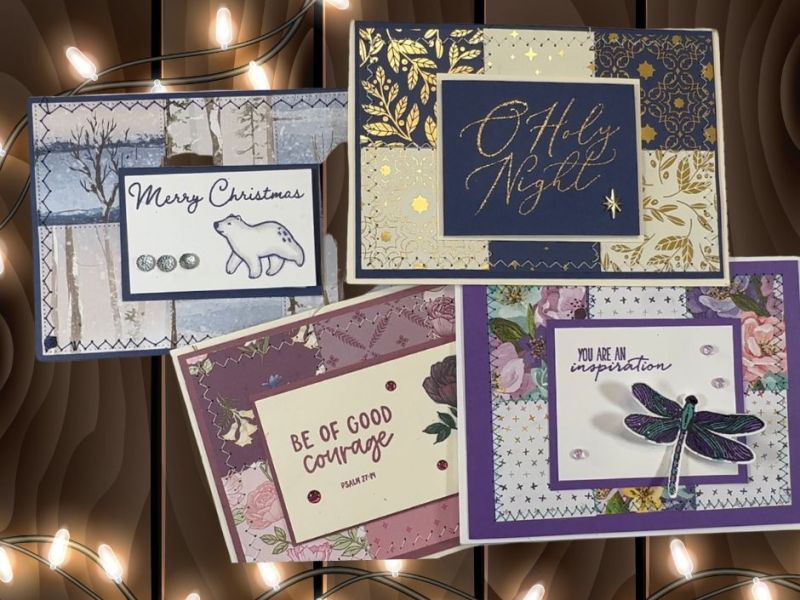 Quilted Squares: A Scrapbuster&nbsp;Card