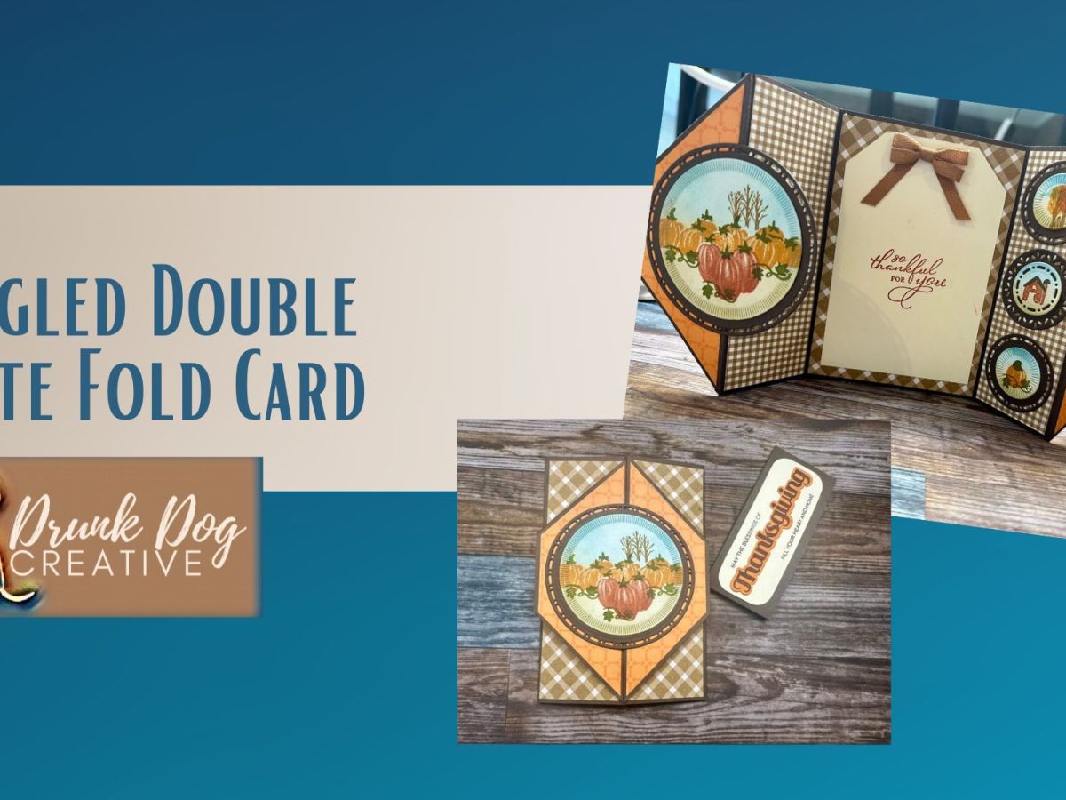 Angled Double Gate Fold&nbsp;Card
