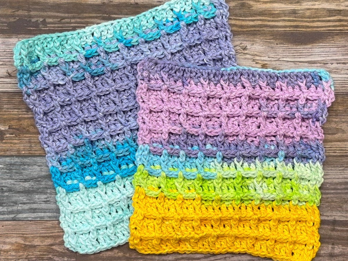 Waffle Dishcloth Pattern