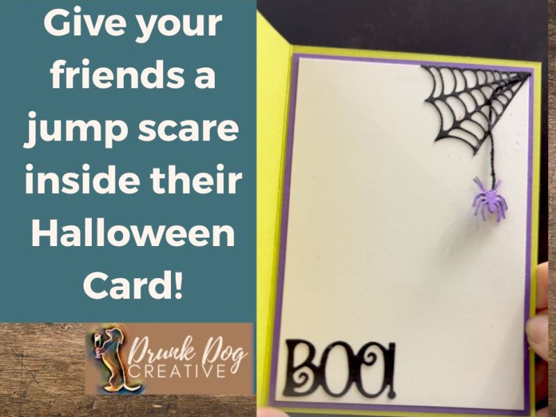 Add a ‘jump scare’ to the inside of your Halloween&nbsp;cards!