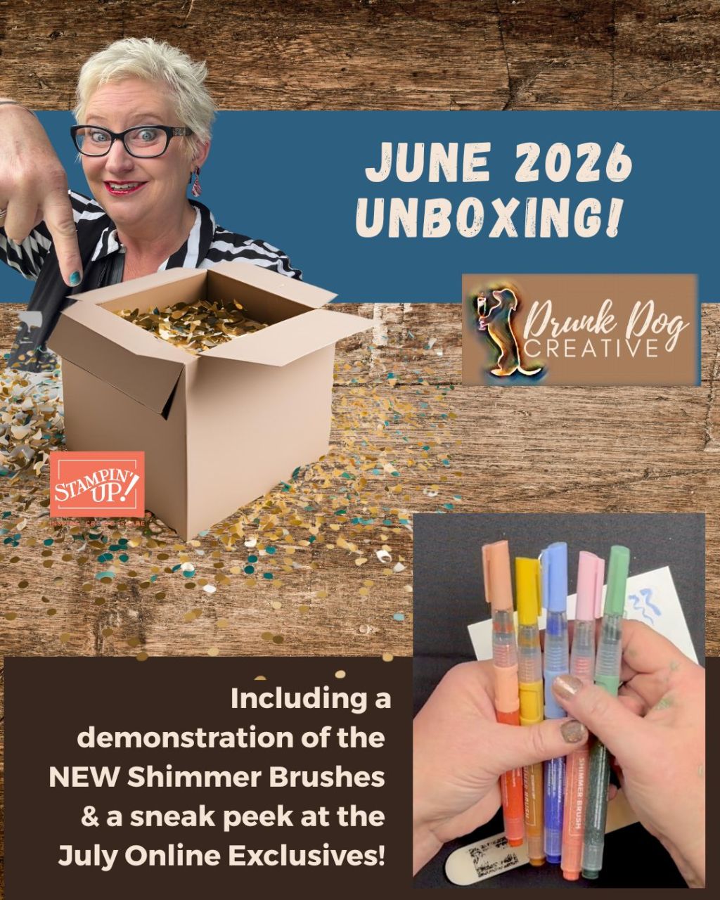 Unboxing: New Shimmer Brushes and a sneak peek…!