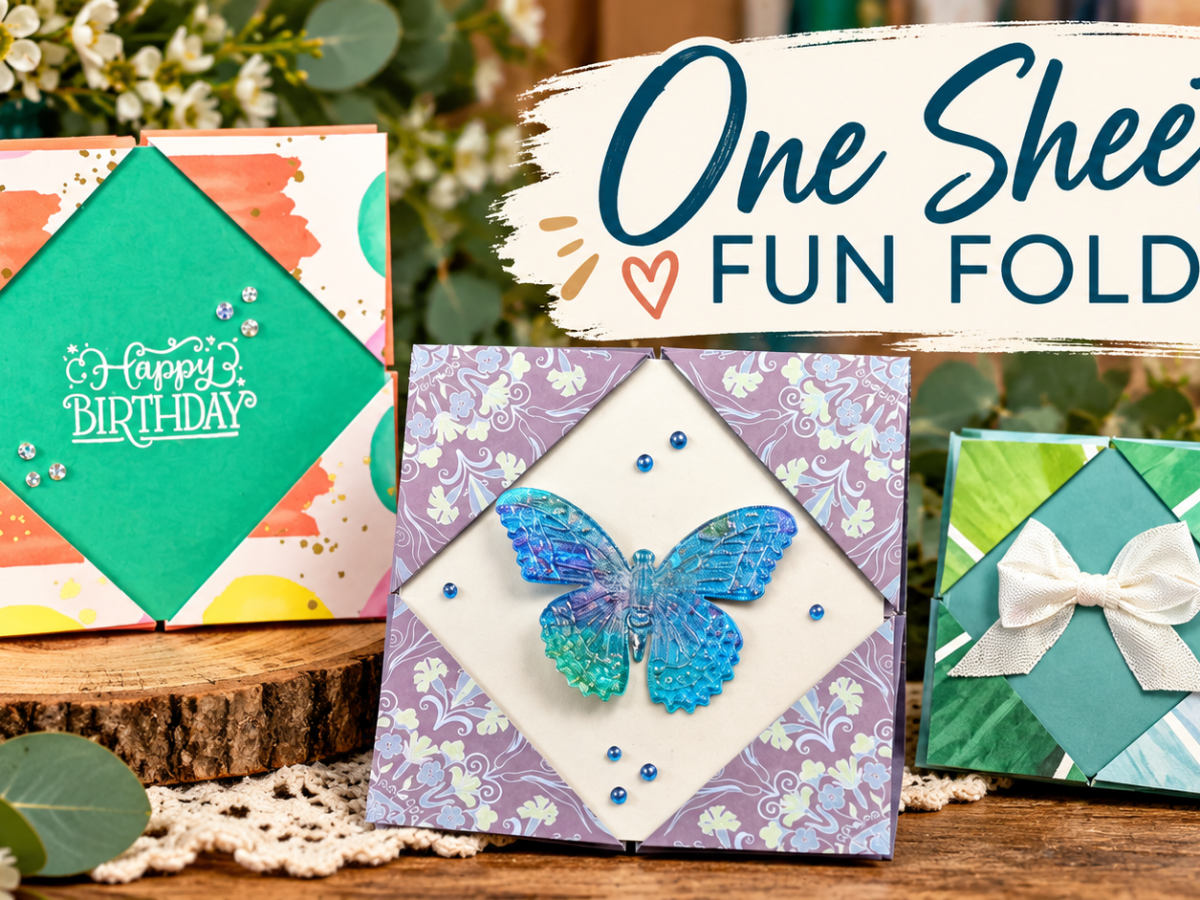 One Sheet Fun&nbsp;Fold!